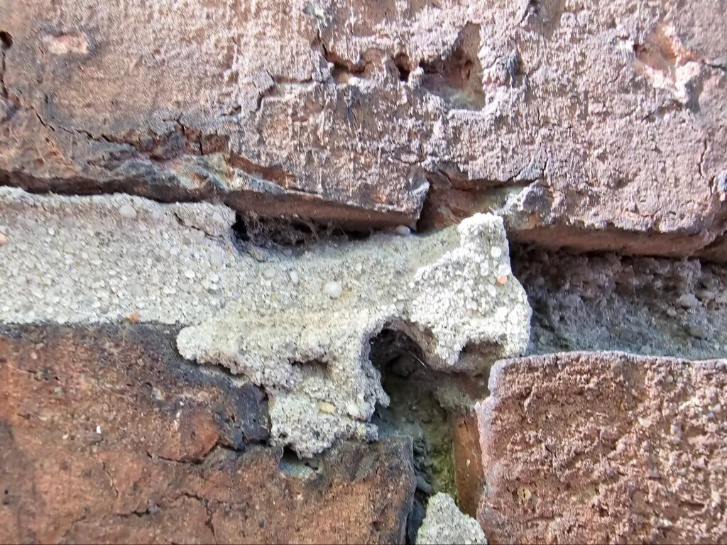reasons behind deterioration in historic mortar