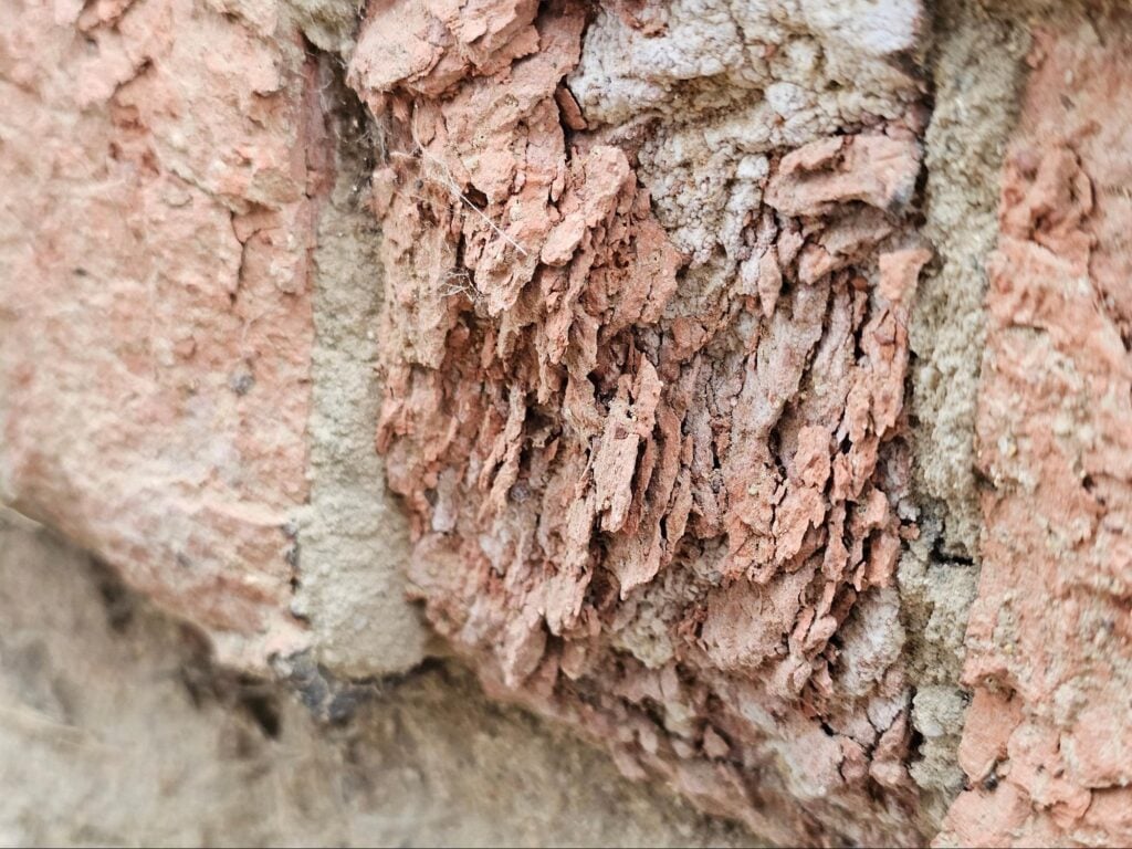 causes of brick spalling