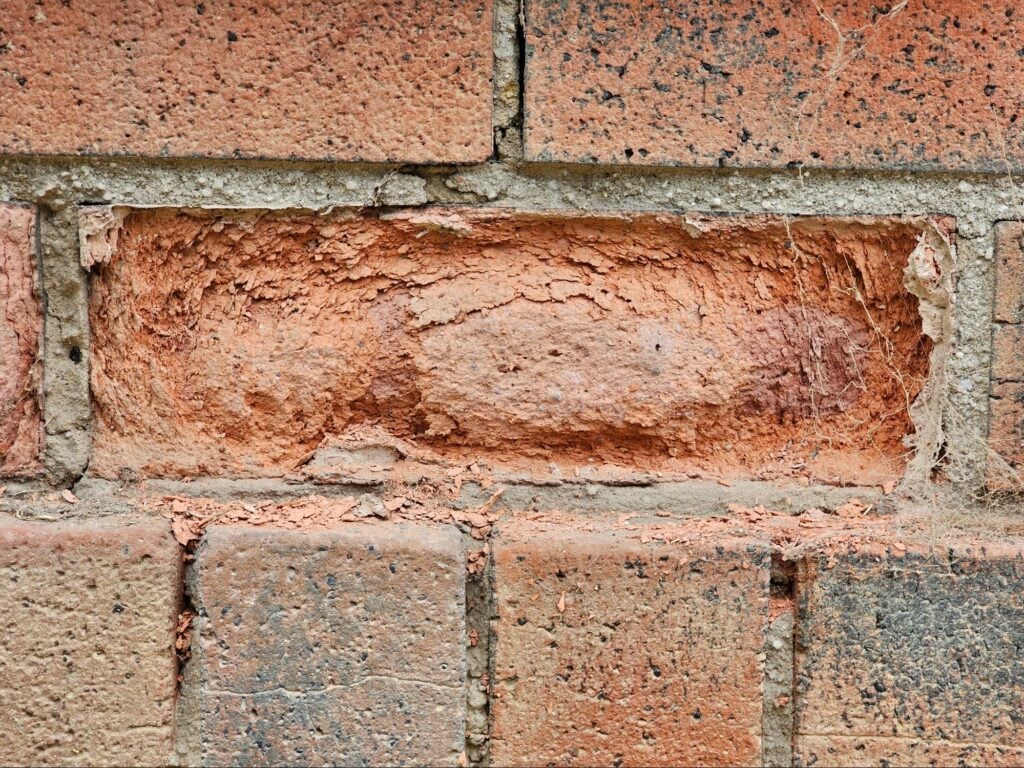 defination of brick spalling