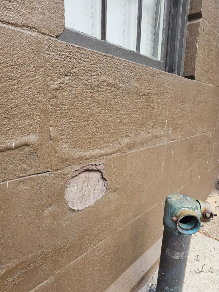 causes of overhydration and masonry deterioration
