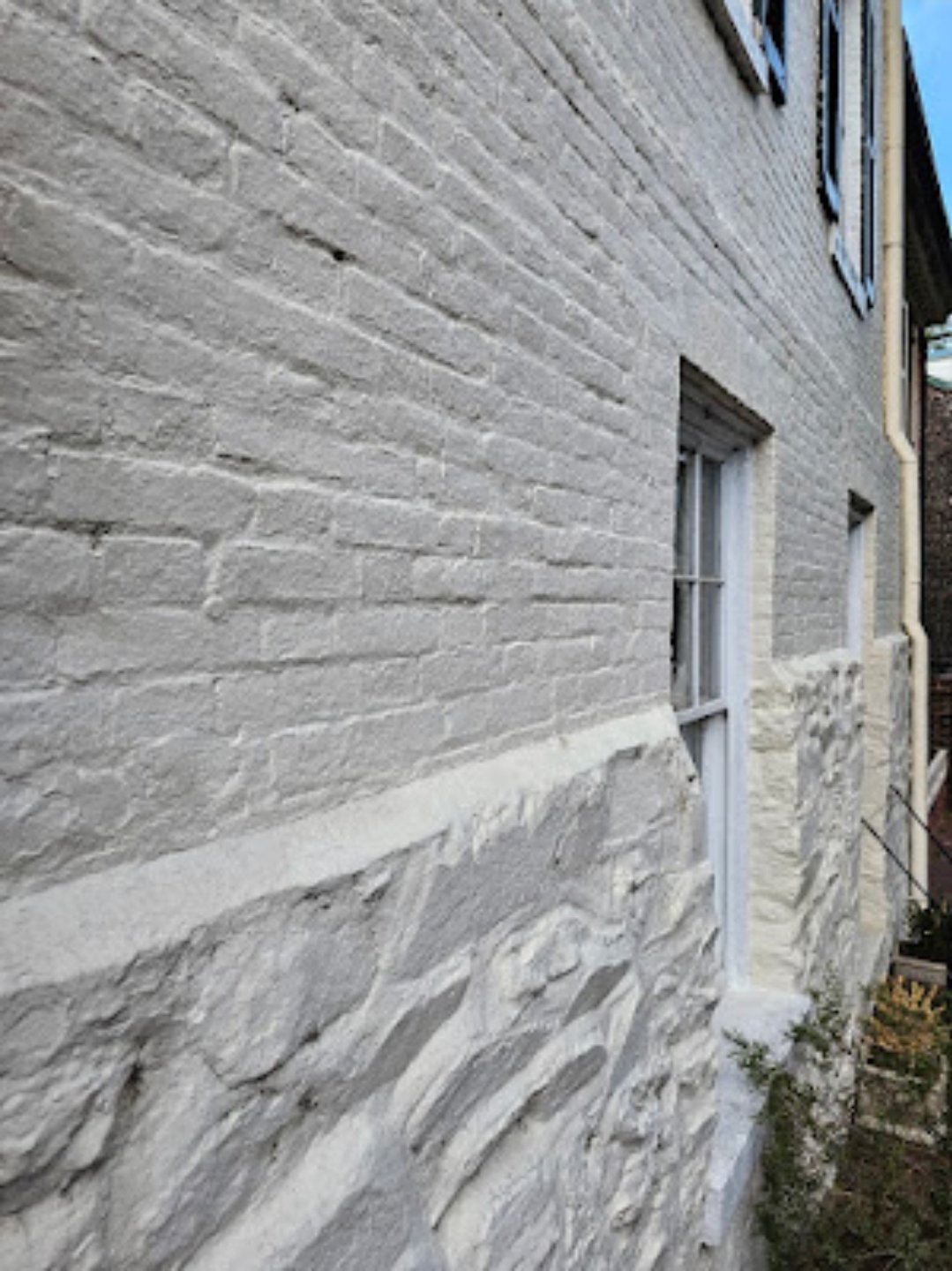 what is taper in a masonry wall