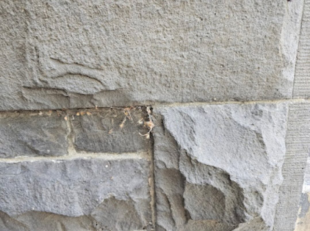 historic granite wall base - Ashlar Granite Stone