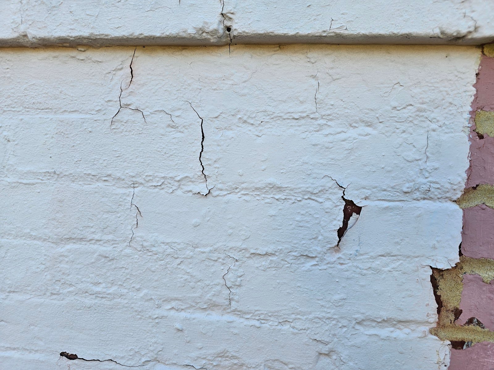  the lack of upkeep and maintenance of the paint