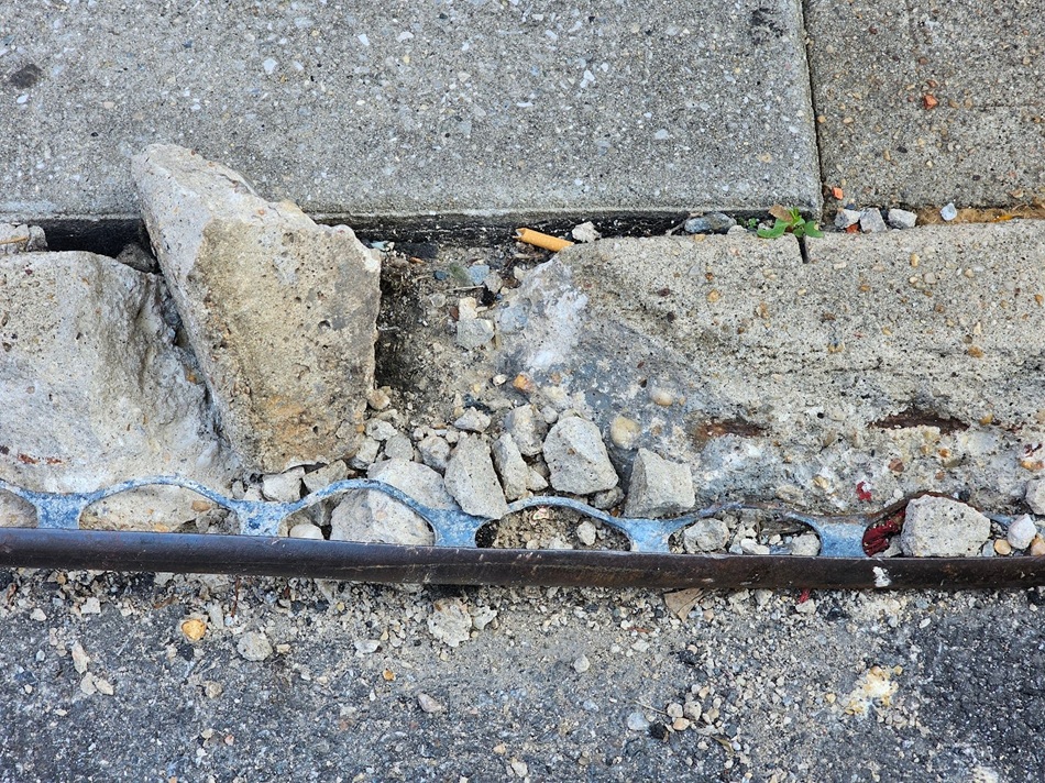 Steel Nosings at Concrete Treads and Curbs - Part II