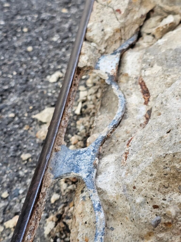 causing structural damage or breakage