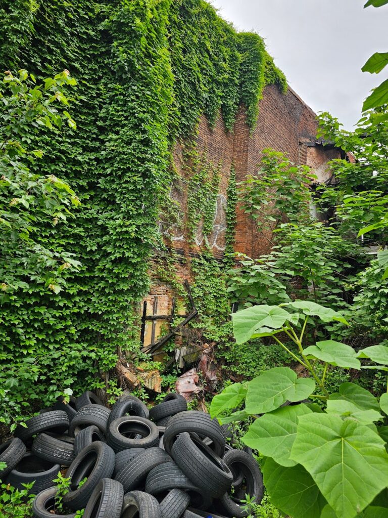 heavy masonry building