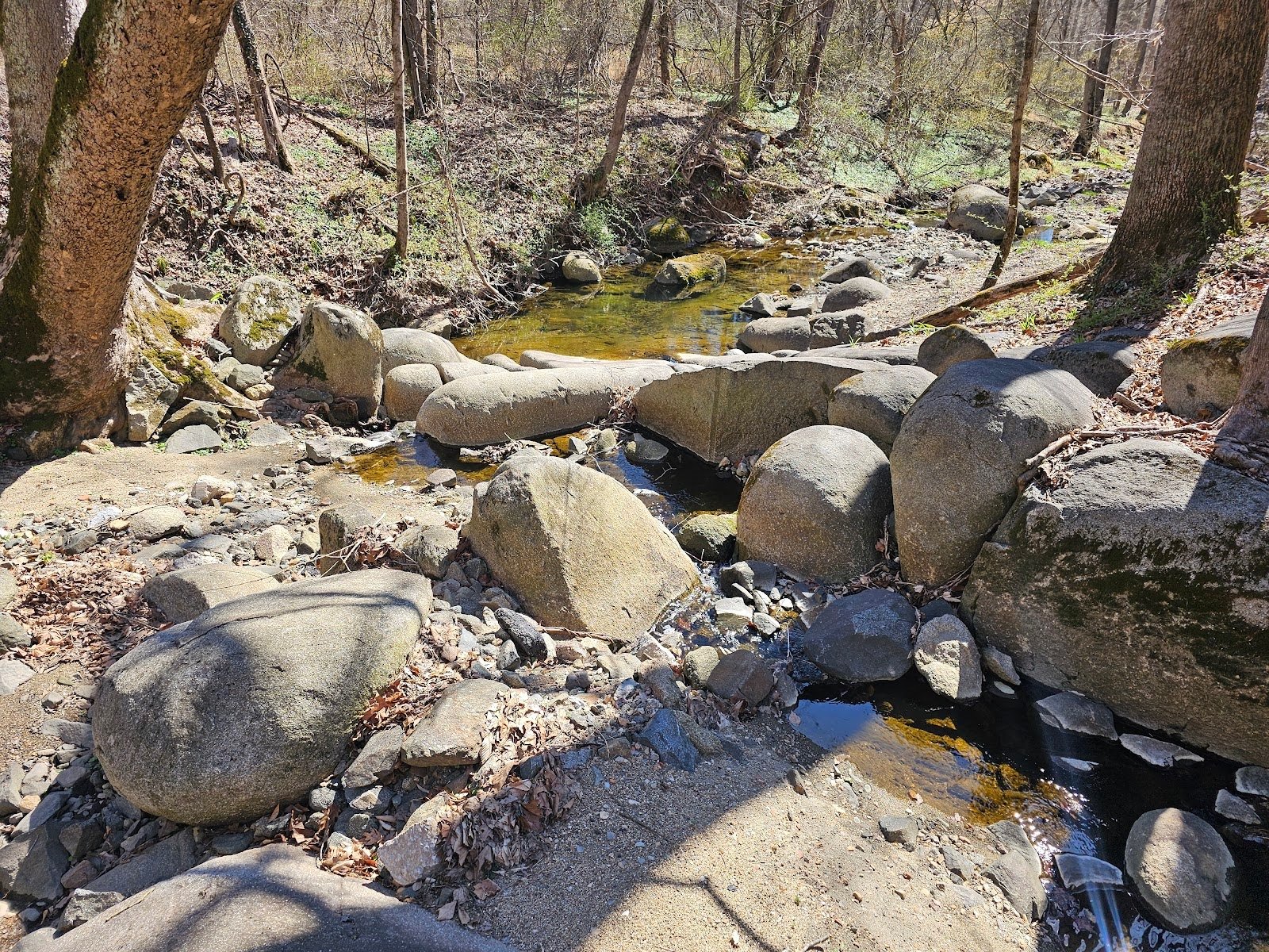 Traditional hand-cut techniques for Granite Boulders in Washington DC