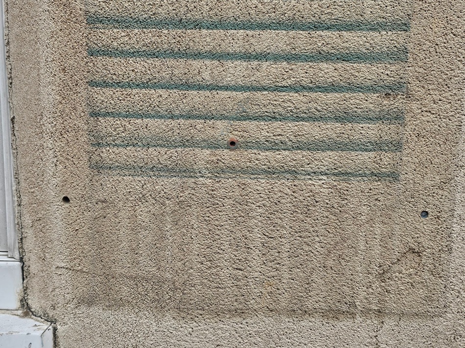 North facing facades have very low exposure