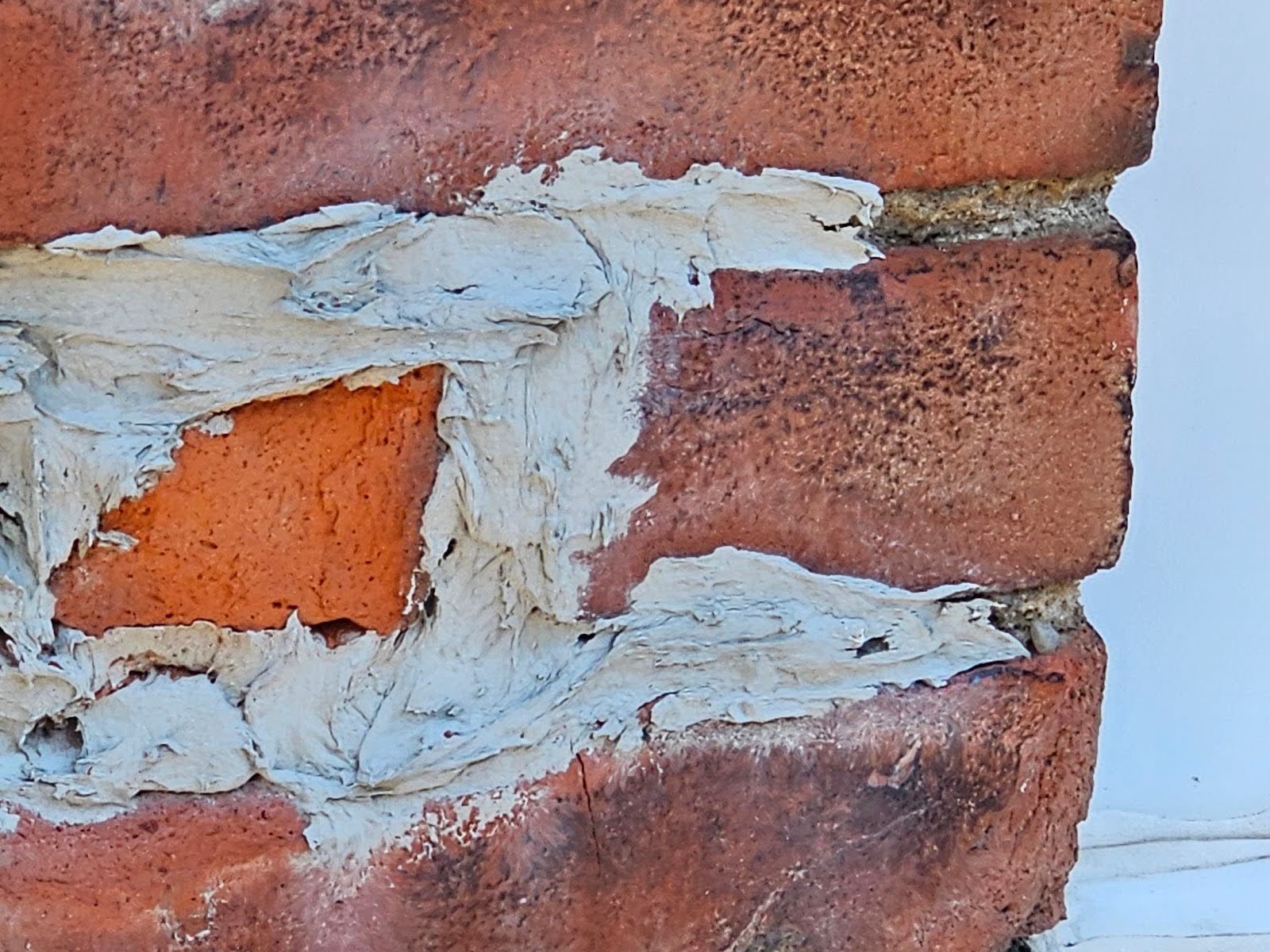 hard to remove the messy old mortar off from brick