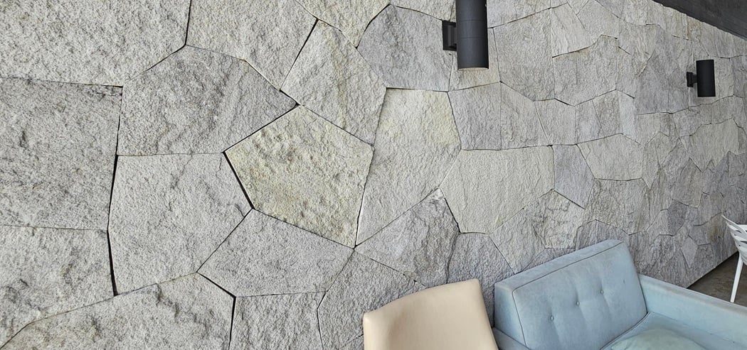 Random Ashlar Veneer Stone Masonry in Washington DC Area