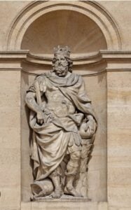 Statuary niches in historic brick walls Washington dc