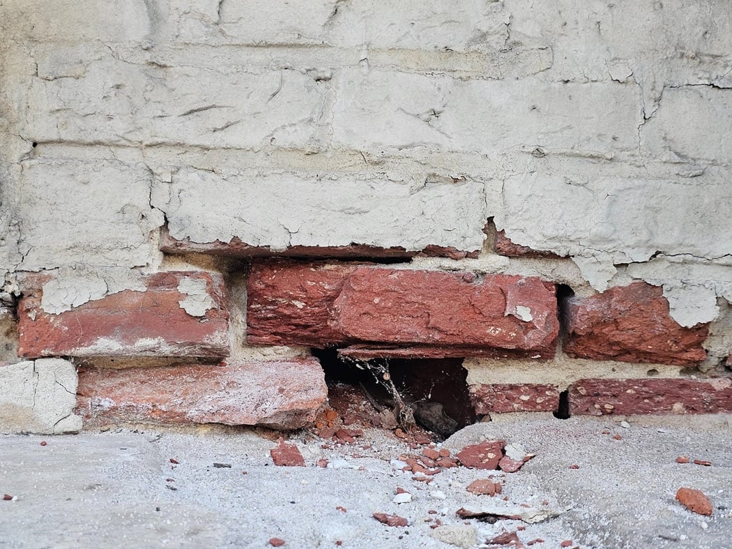 Brick and Mortar Disintegration DC Area
