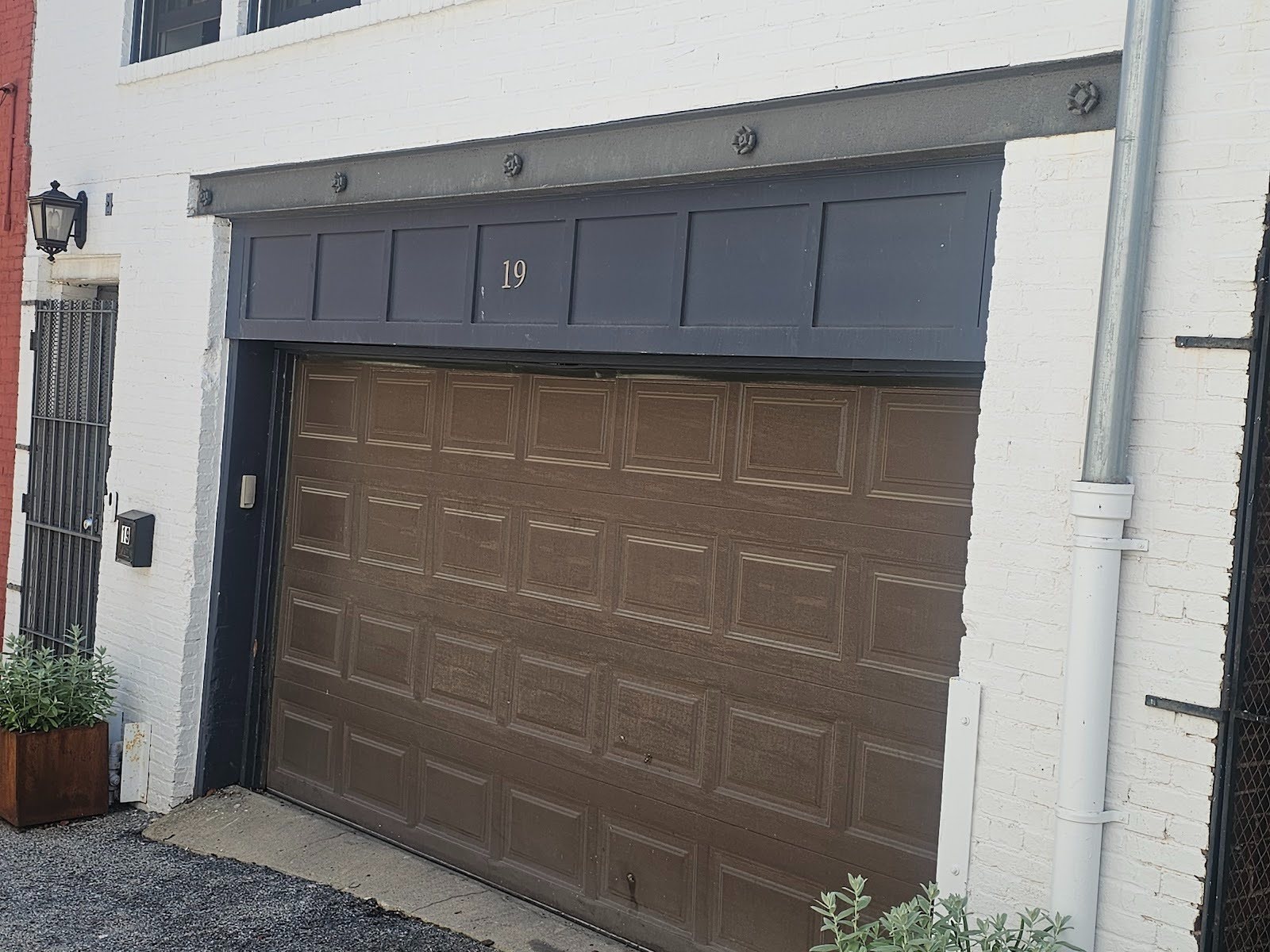 garage opening header